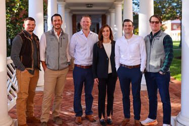 Group shots of Darden Veterans